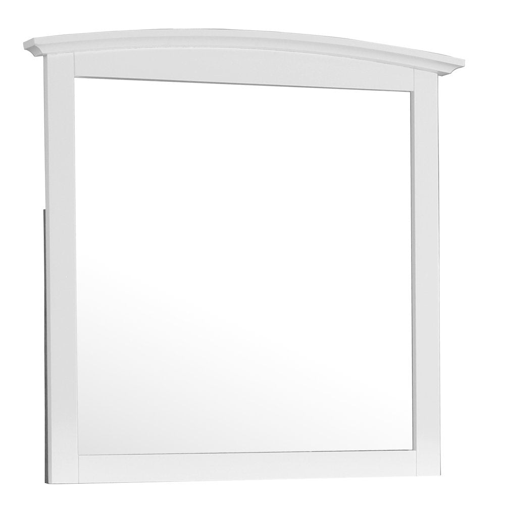 Glory Furniture Hammond   Arched Dresser Mirror, White