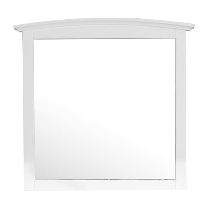 Glory Furniture Hammond   Arched Dresser Mirror, White
