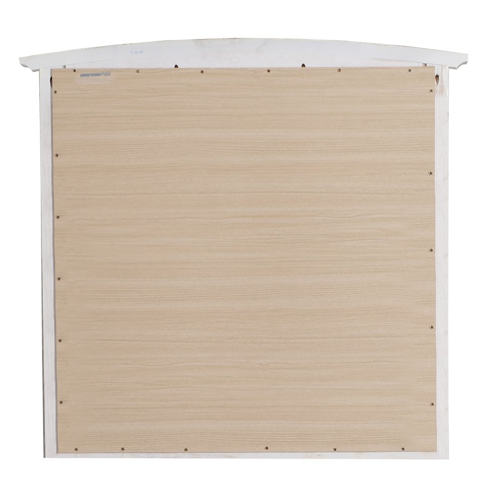 Glory Furniture Hammond   Arched Dresser Mirror, White