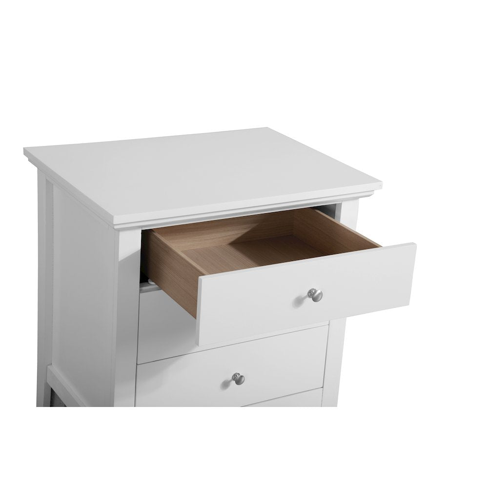 Glory Furniture Hammond   3 Drawer Nightstand, White