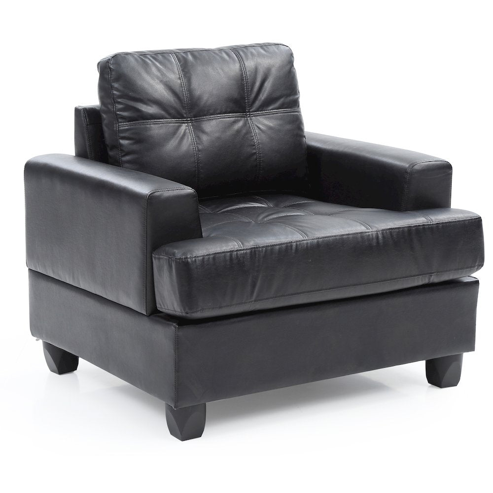 Glory Furniture Sandridge Accent Chair in Black Color
