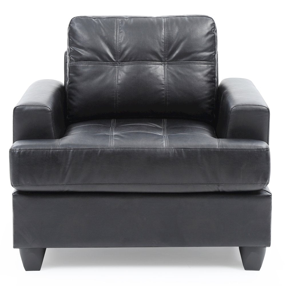 Glory Furniture Sandridge Accent Chair in Black Color