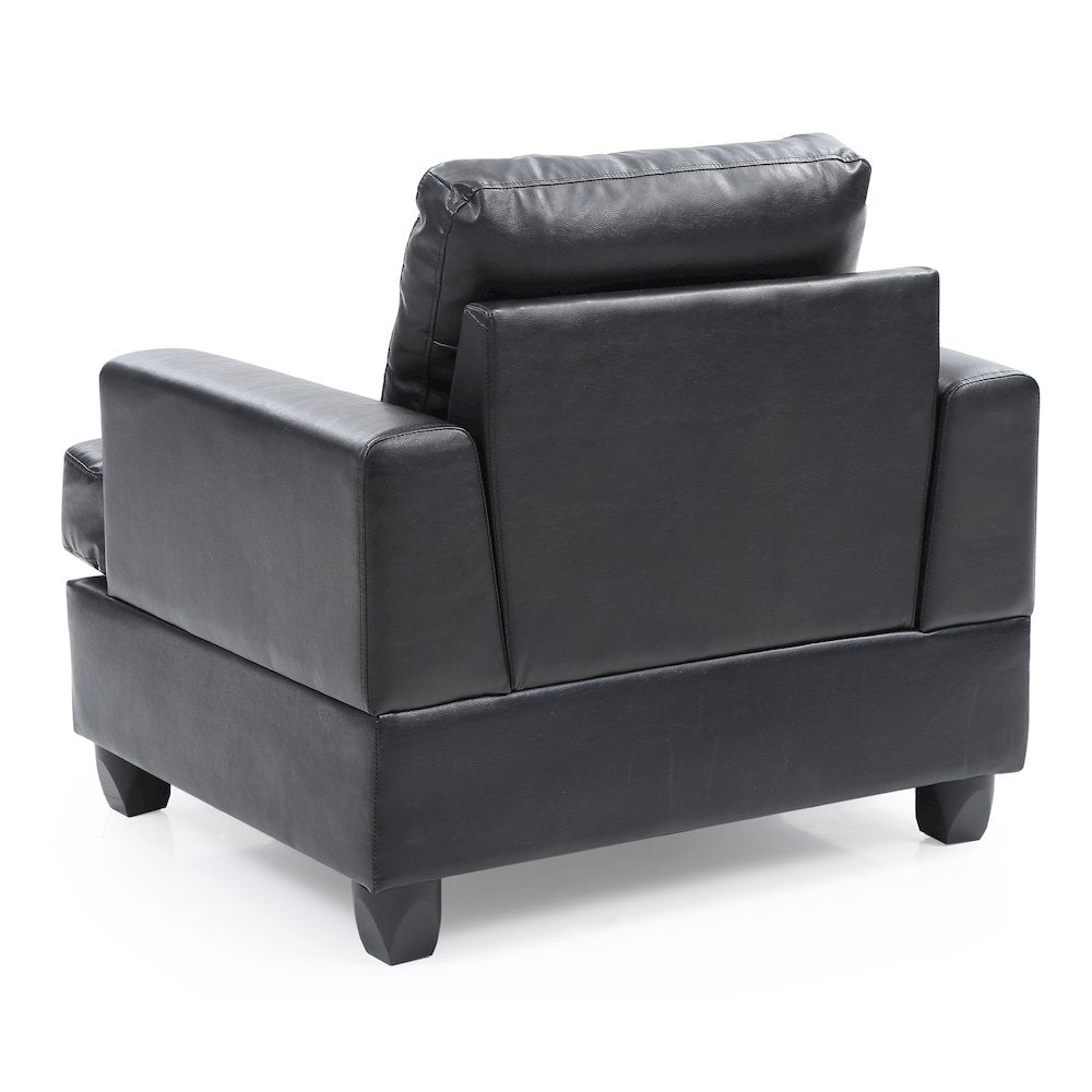 Glory Furniture Sandridge Accent Chair in Black Color