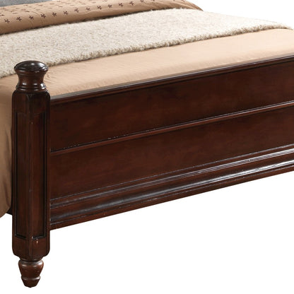 Glory Furniture Summit Queen Bed in Cappuccino Color
