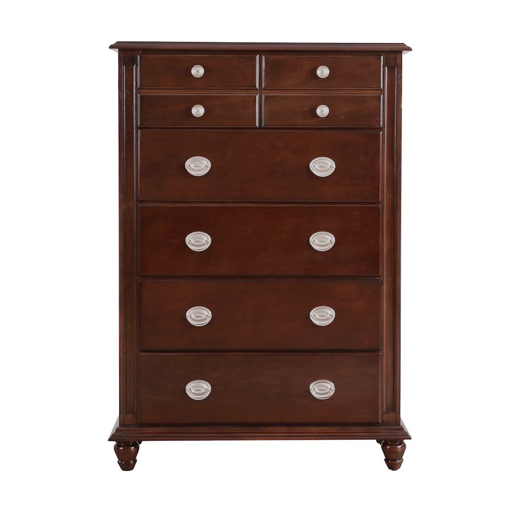 Glory Furniture Summit Chest in Cappuccino Color