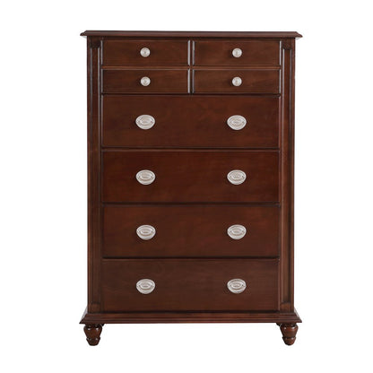 Glory Furniture Summit Chest in Cappuccino Color