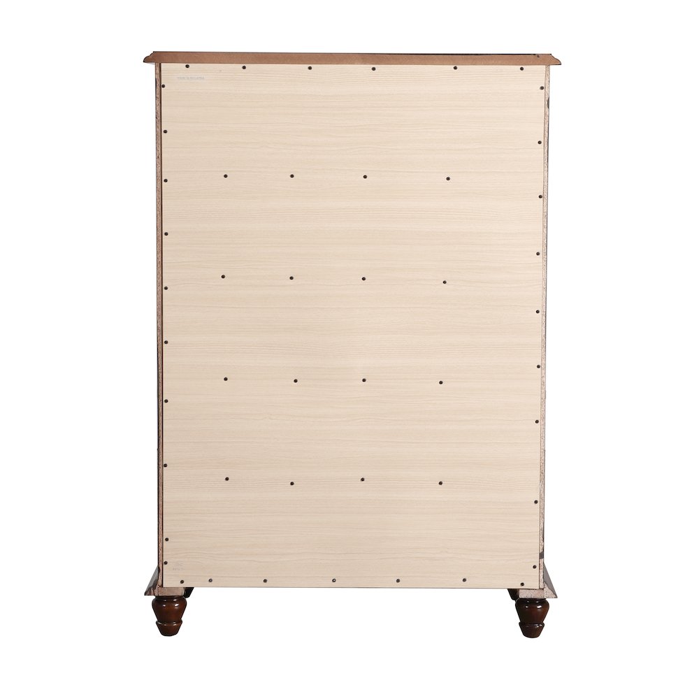 Glory Furniture Summit Chest in Cappuccino Color