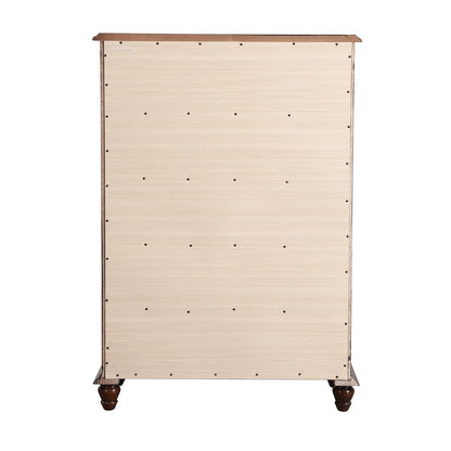 Glory Furniture Summit Chest in Cappuccino Color