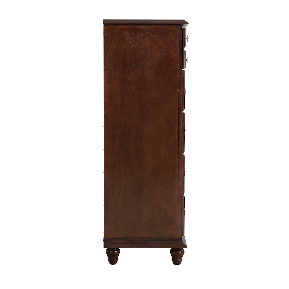 Glory Furniture Summit Chest in Cappuccino Color