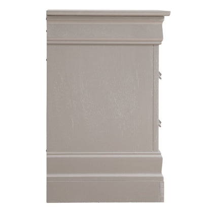 Glory Furniture Lorana Nightstand in Champagne Color