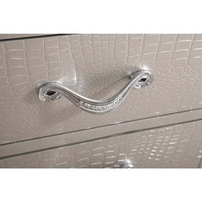 Glory Furniture Lorana Nightstand in Champagne Color