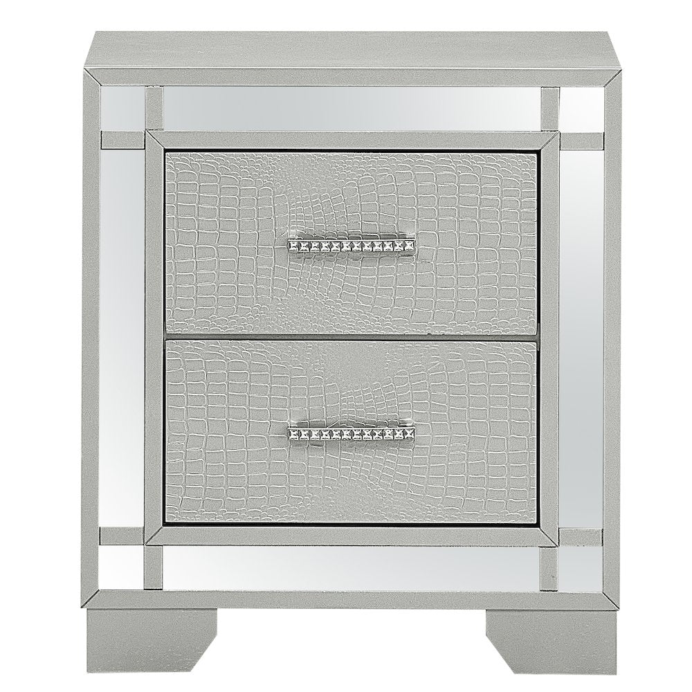 Glory Furniture Madison Nightstand in Champagne Color