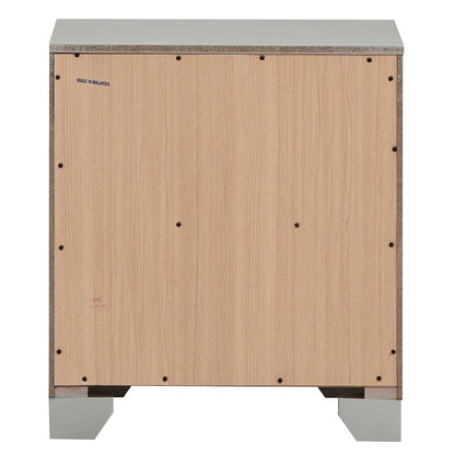 Glory Furniture Madison Nightstand in Champagne Color