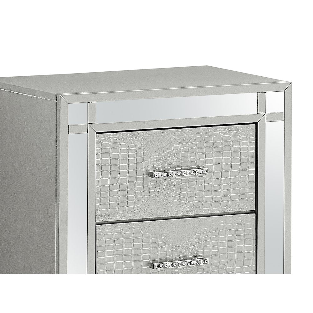 Glory Furniture Madison Nightstand in Champagne Color