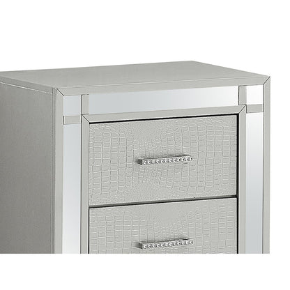 Glory Furniture Madison Nightstand in Champagne Color