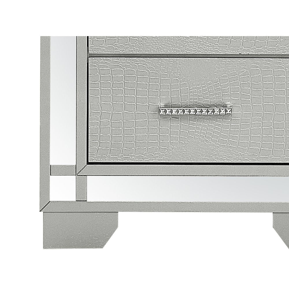 Glory Furniture Madison Nightstand in Champagne Color