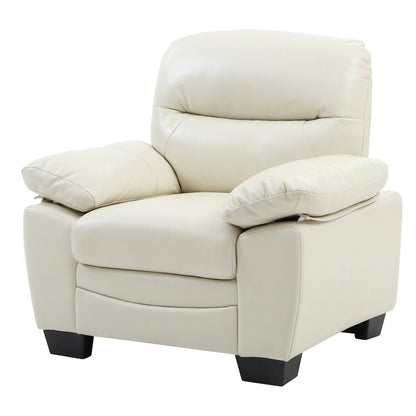 Glory Furniture Marta Accent Chair in Pearl Color