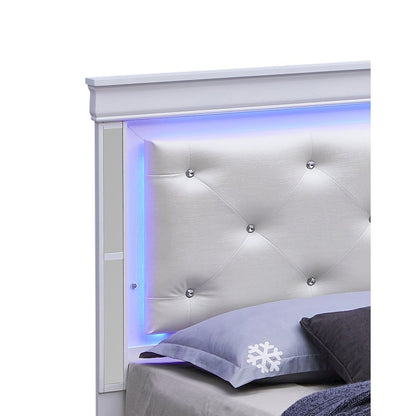 Glory Furniture Verona Queen Storage Bed in White Color