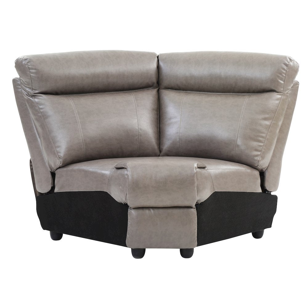 Glory Furniture Ward Sofa in Gray Color