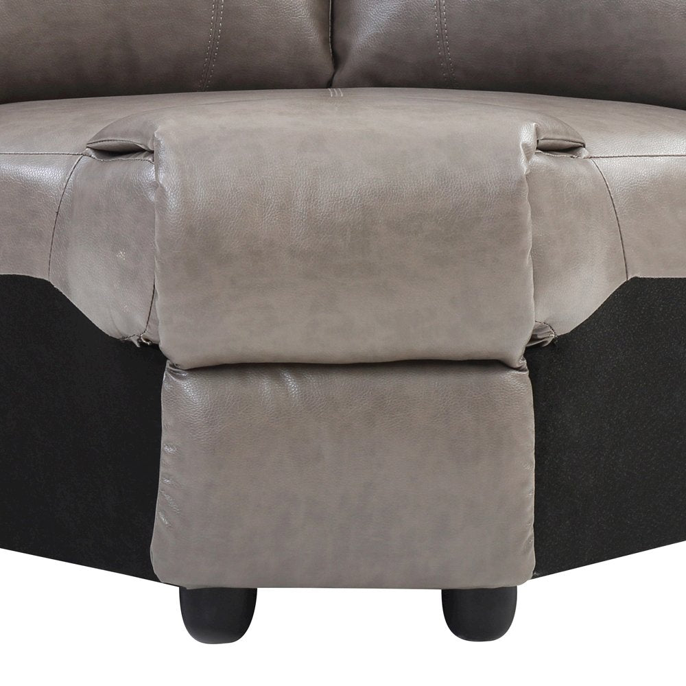 Glory Furniture Ward Sofa in Gray Color