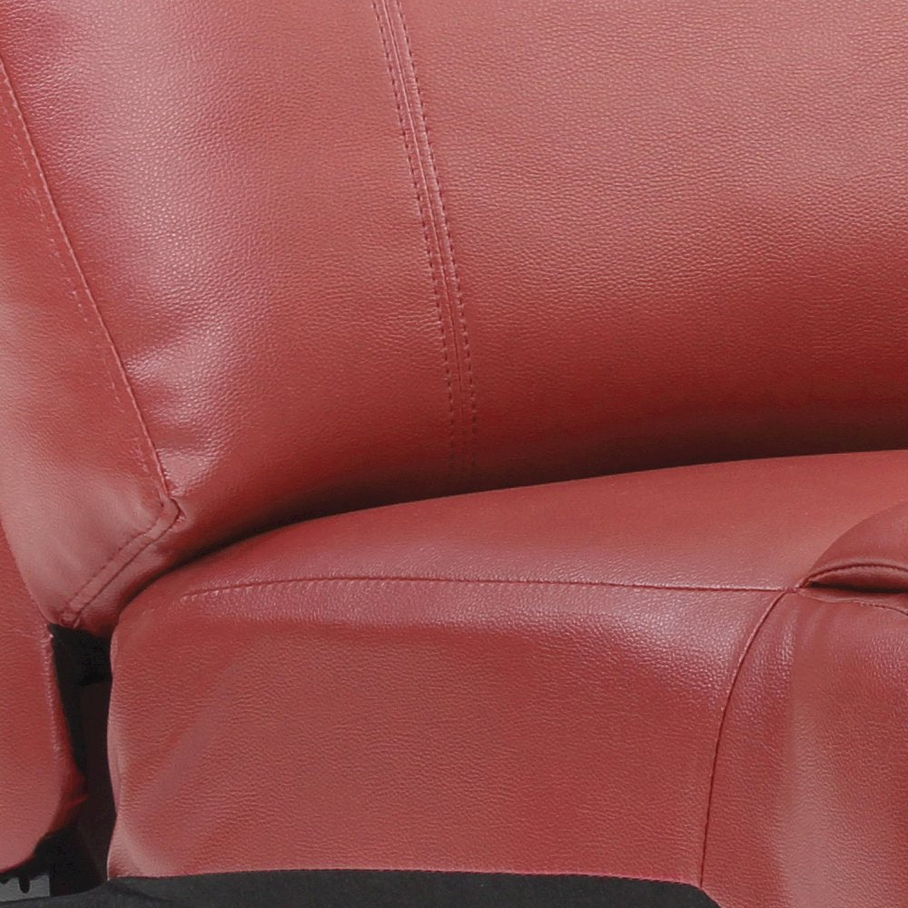 Glory Furniture Ward Sofa in Red Color