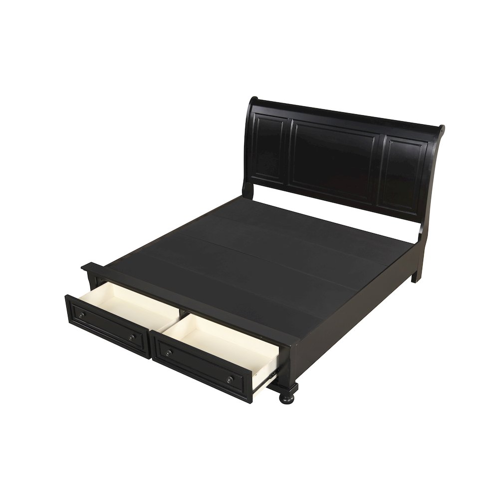 Glory Furniture Meade King Bed in Black Color