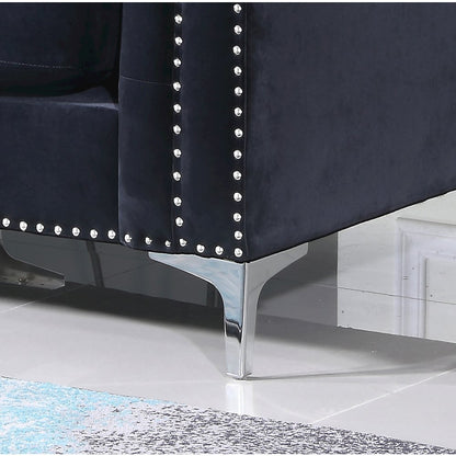 Glory Furniture Pompano Sofa in Black Color