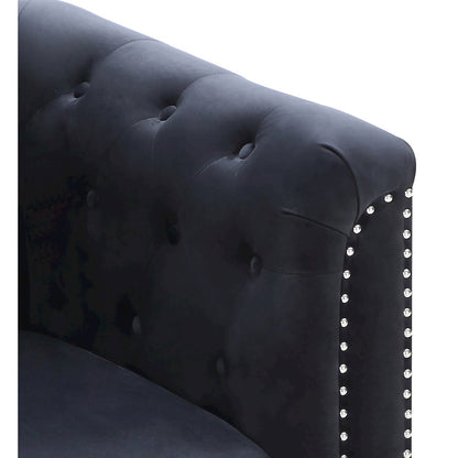 Glory Furniture Pompano Sofa in Black Color