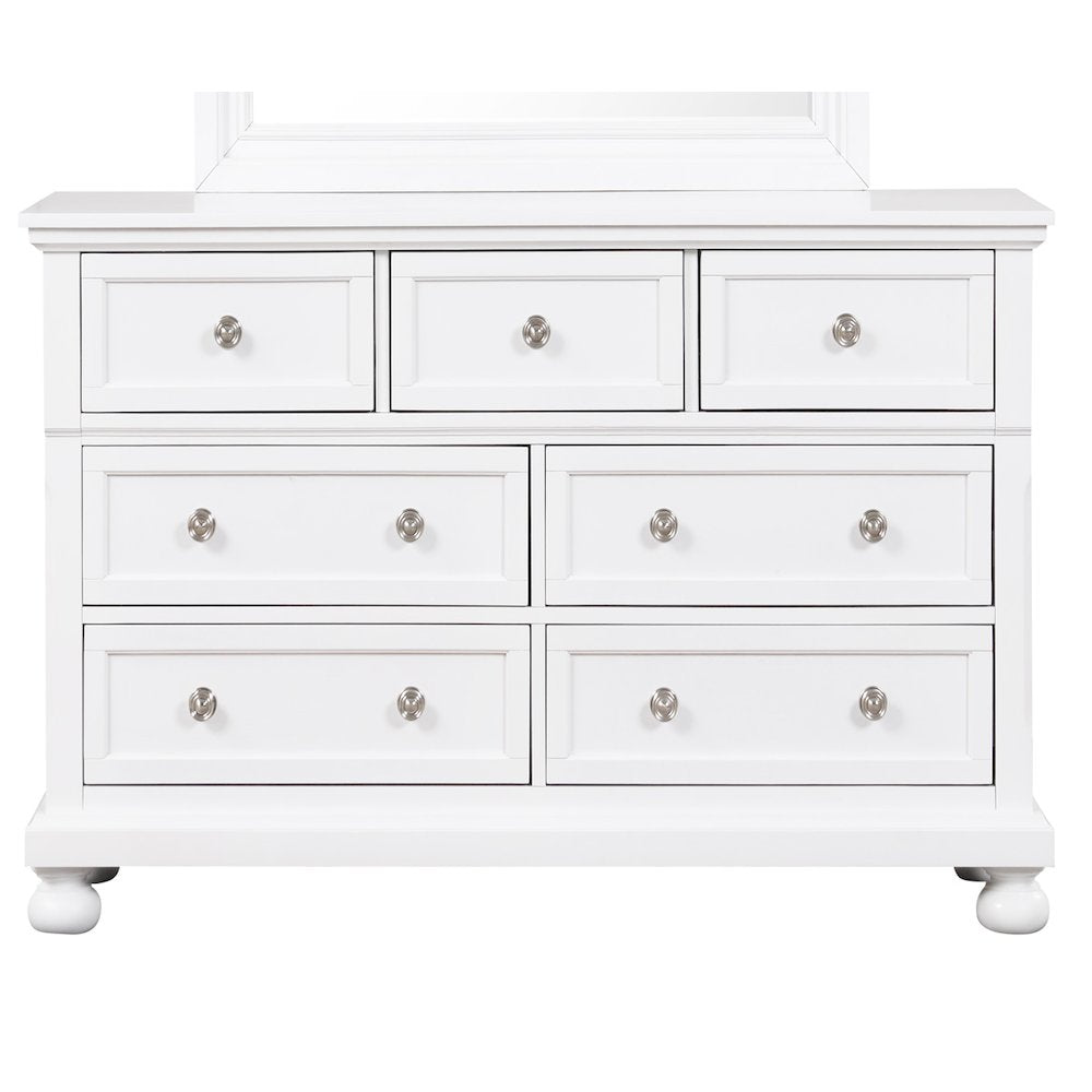 Glory Furniture Meade Dresser in White Color