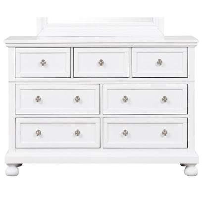 Glory Furniture Meade Dresser in White Color