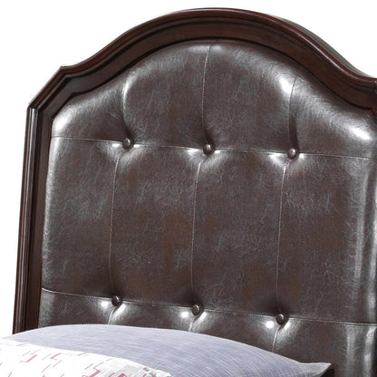 Glory Furniture Triton Twin Bed in Cappuccino Color