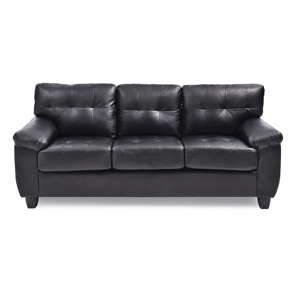 Glory Furniture Gallant Sofa in Black Color