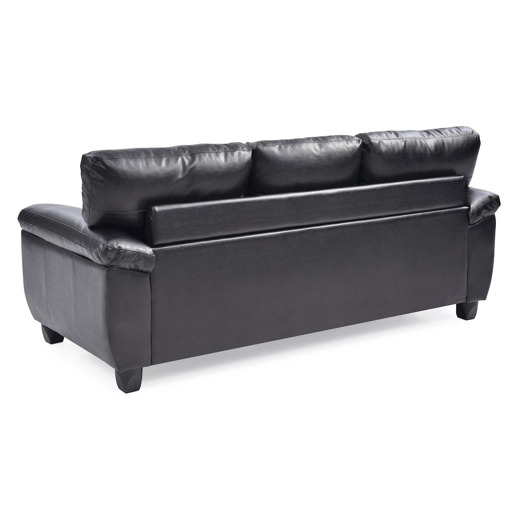 Glory Furniture Gallant Sofa in Black Color