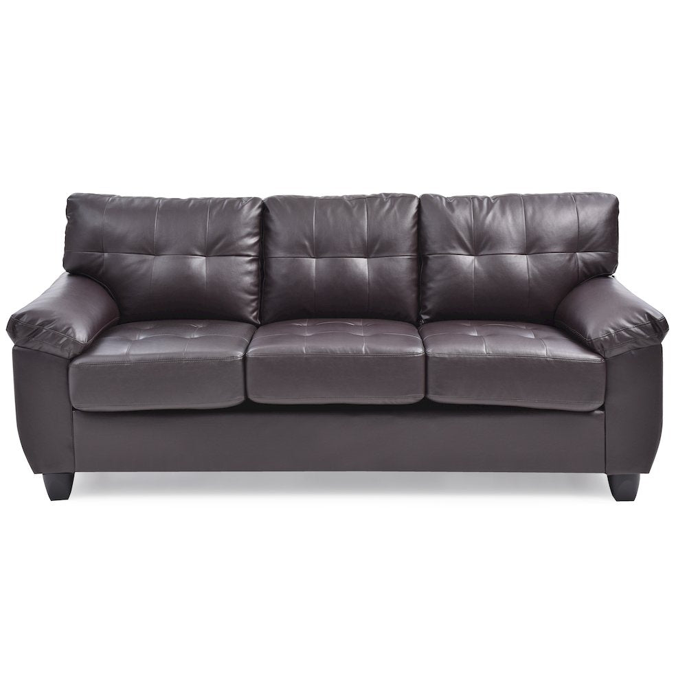 Glory Furniture Gallant Sofa in Cappuccino Color