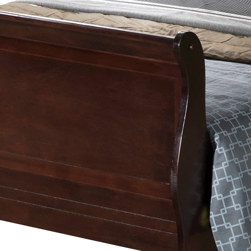 Glory Furniture Louis Phillipe   Full Bed, Cappuccino