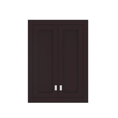 Bath Storage Wall Cabinet in Espresso