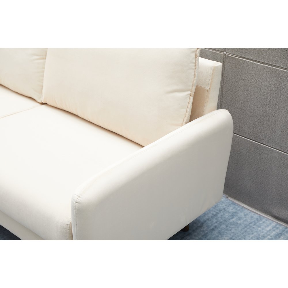Jadier Velvet 2-piece Living Room Set
