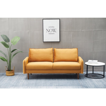 Jadier Velvet Living Room Sofa