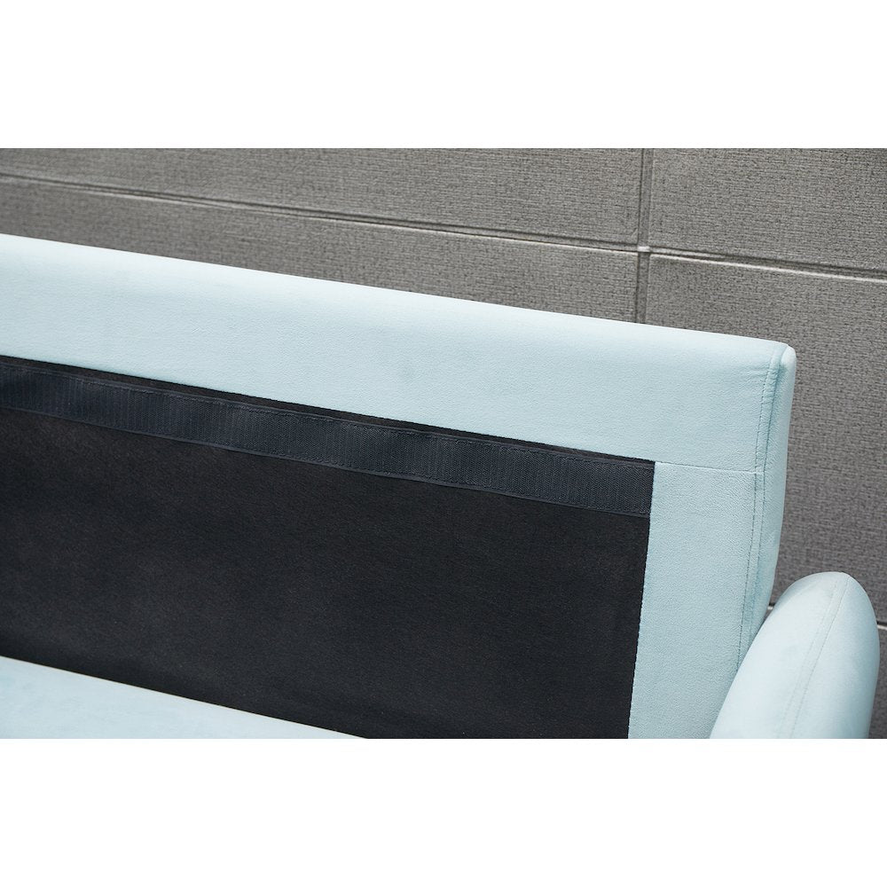 Jadier Velvet Living Room Sofa