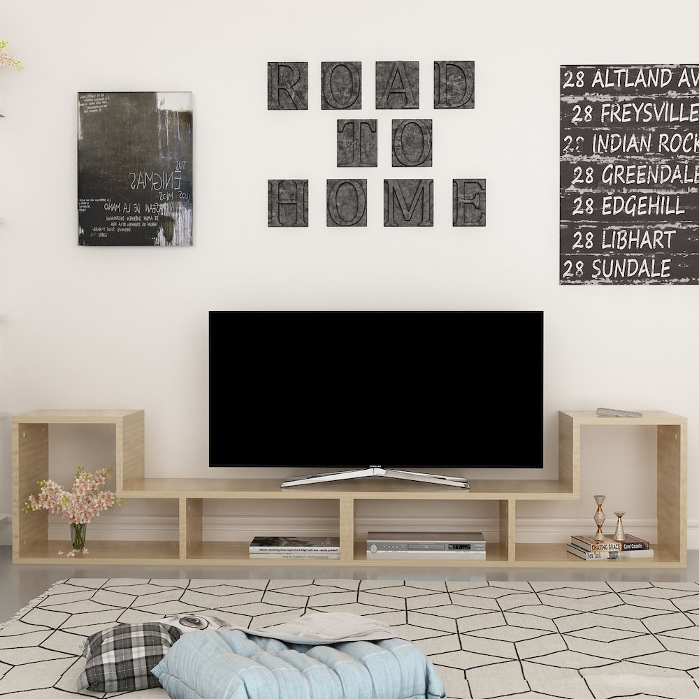 Cubicco Tv Stand Sapphire Oak