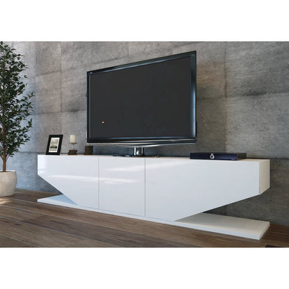 Incia 71'' Tv Stand  - Gloss White