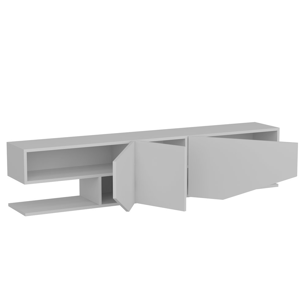 Incia 71'' Tv Stand  - Gloss White