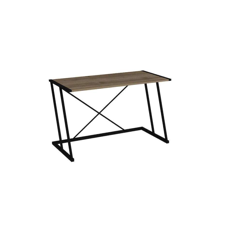 Anemon Computer Desk - Black&Walnut