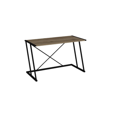 Anemon Computer Desk - Black&Walnut