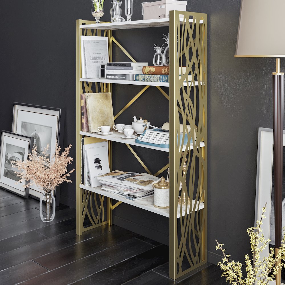 Merkel Bookshelf-Ephesus Gold