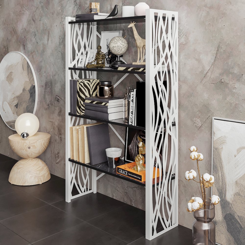 Merkel Bookshelf-White Bendire