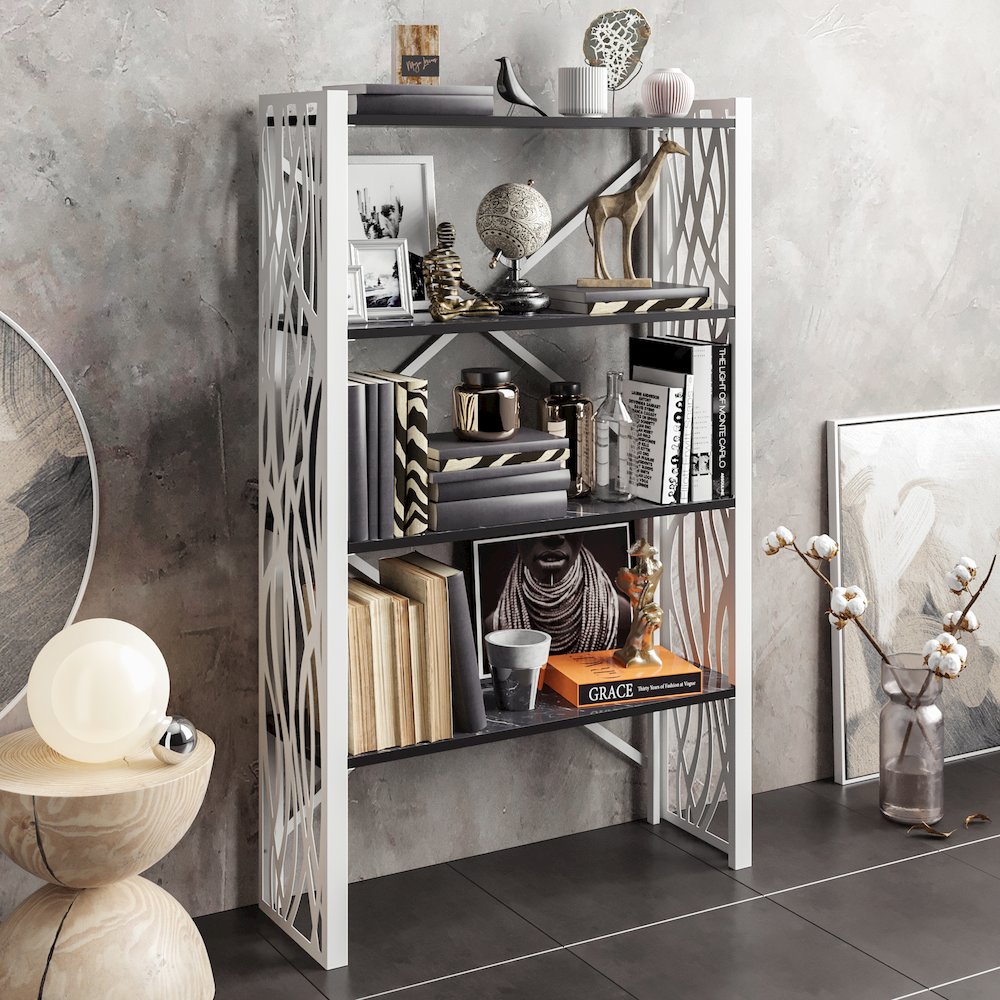 Merkel Bookshelf-White Bendire