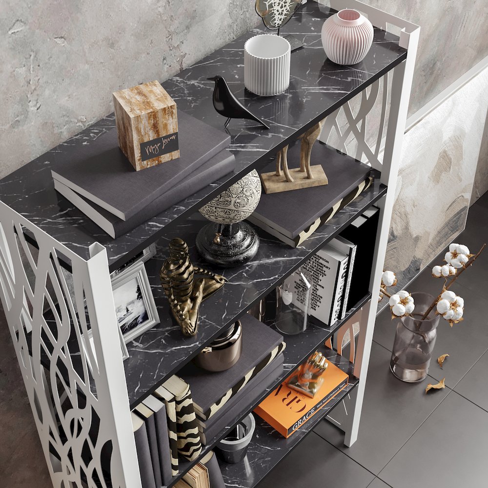 Merkel Bookshelf-White Bendire