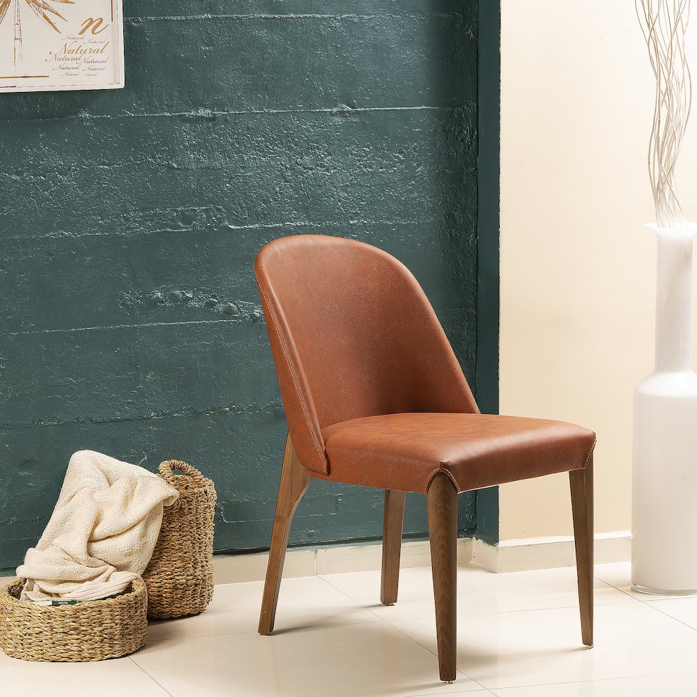 Bolen Chair-Brick Red