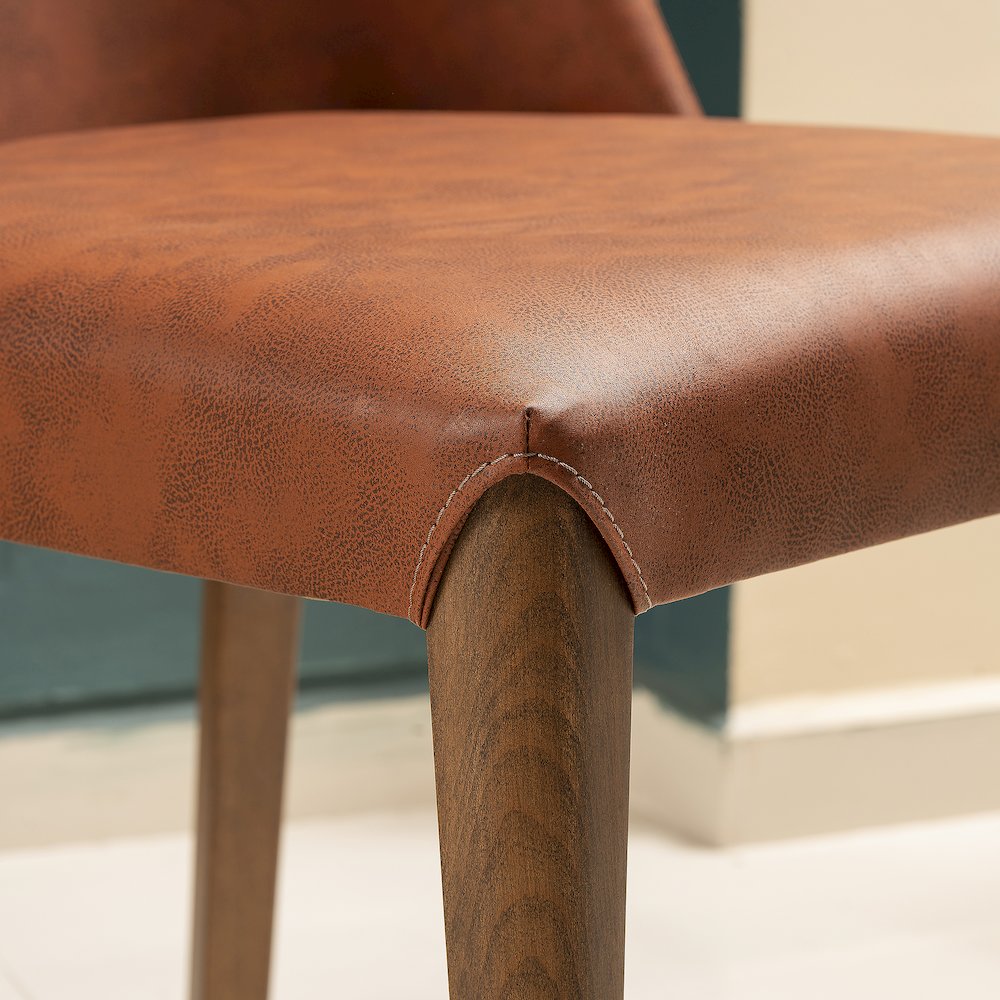 Bolen Chair-Brick Red